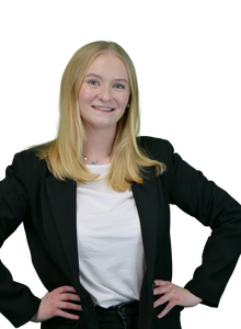 Aliyah Blank  angehende Finanzierungsspezialistin